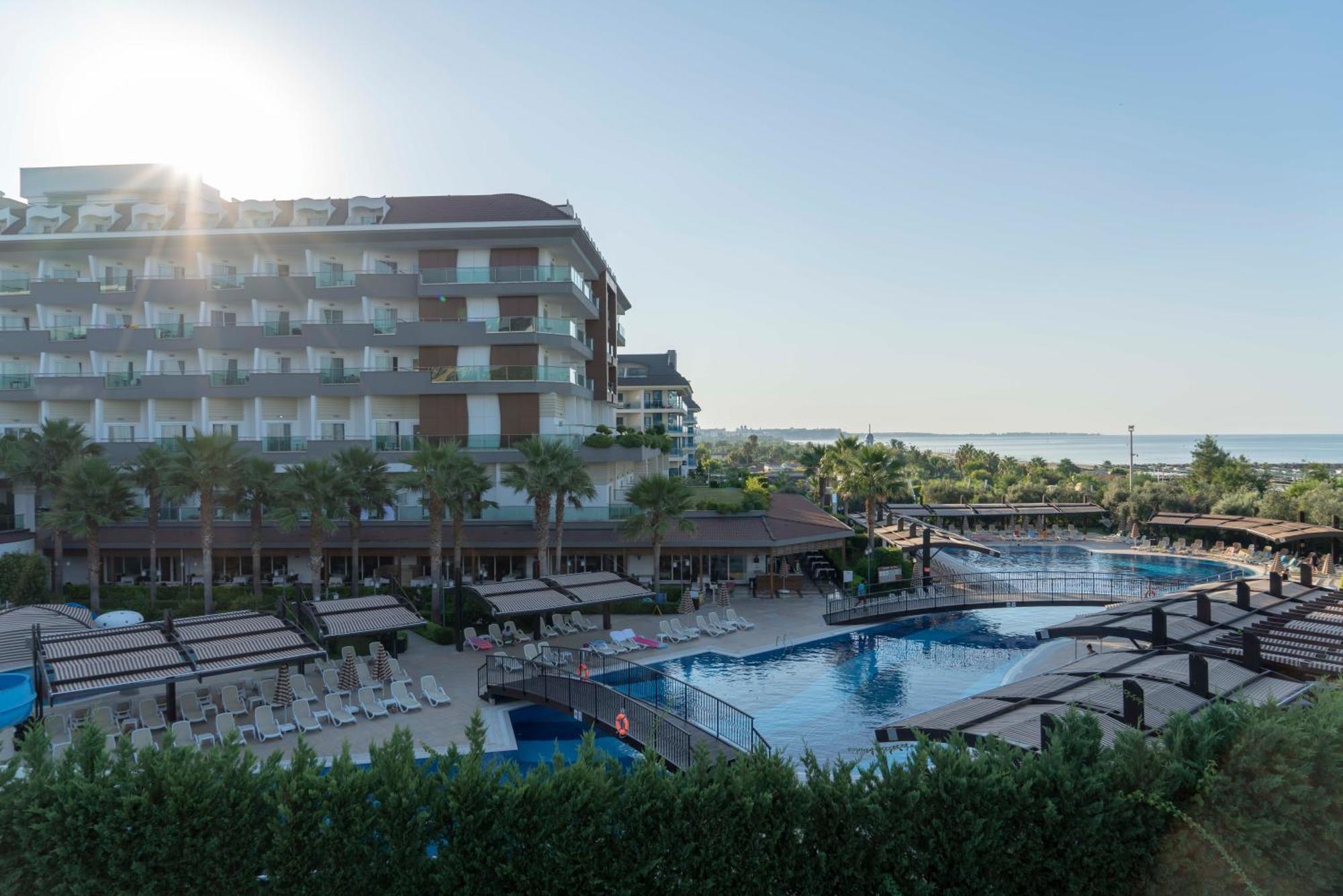 Adalya Ocean Deluxe Hotell Side Exteriör bild