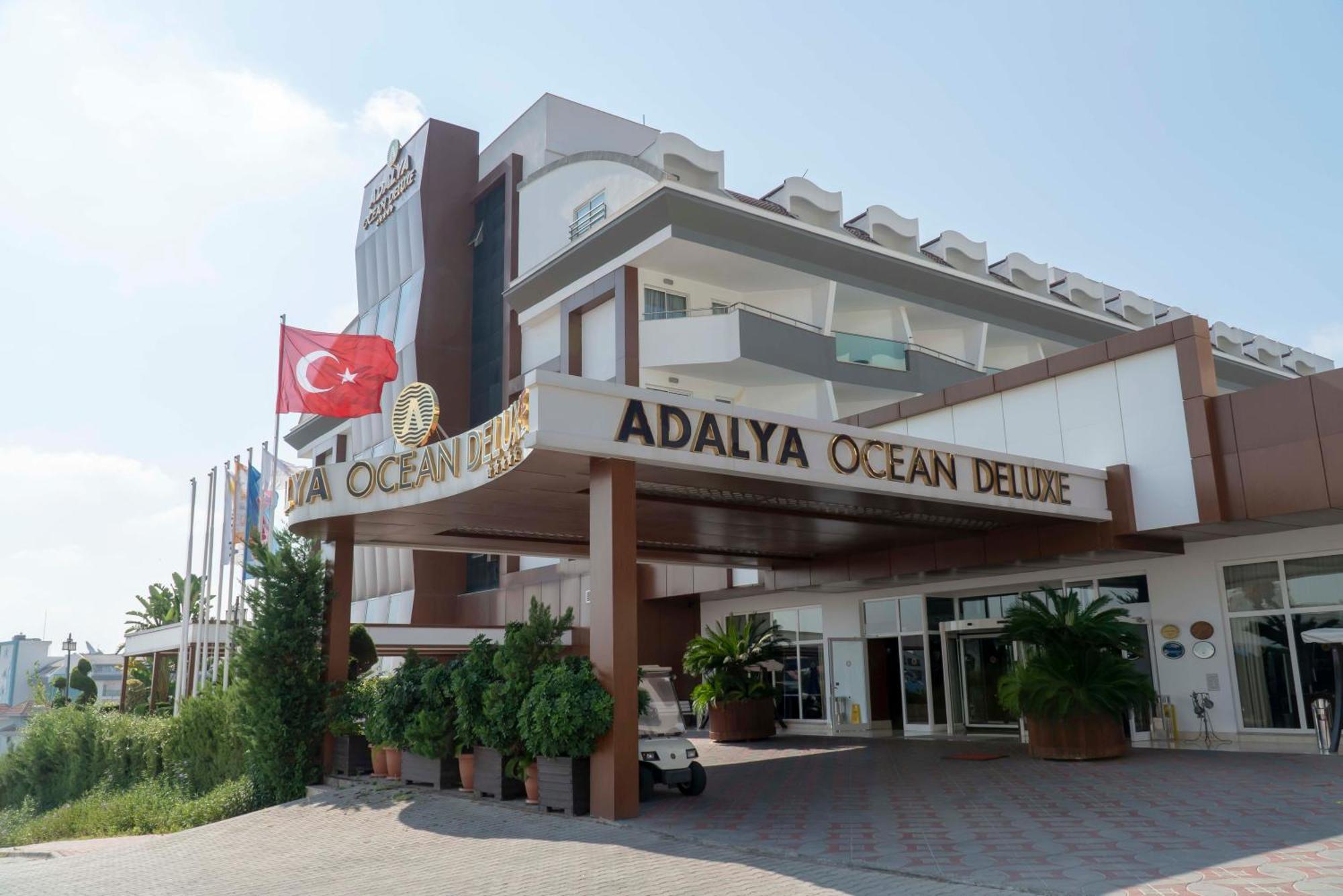 Adalya Ocean Deluxe Hotell Side Exteriör bild